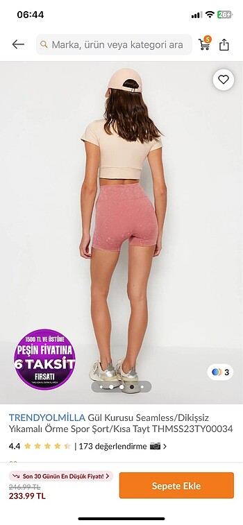 Trendyol & Milla Spor şort