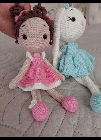Diğer Amigurimi tavsan ve bebek