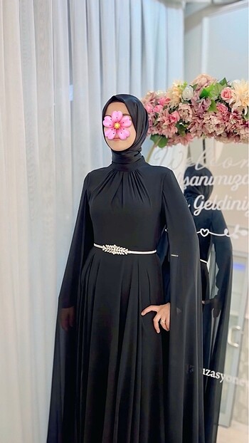 Çok şık tesettür abiye