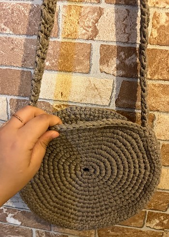 Bohem Örgü Kadın Çapraz Çanta - Görsel 2