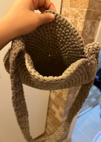 Bohem Örgü Kadın Çapraz Çanta - Görsel 4