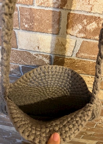 Bohem Örgü Kadın Çapraz Çanta - Görsel 3