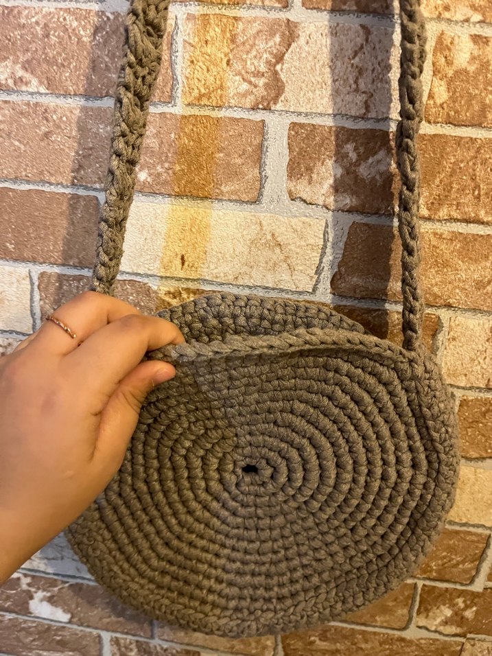 Bohem Örgü Kadın Çapraz Çanta - Görsel 2