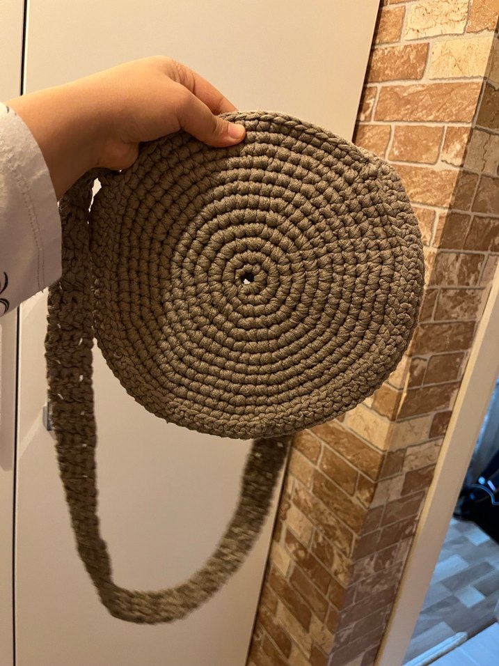 Bohem Örgü Kadın Çapraz Çanta - Görsel 5