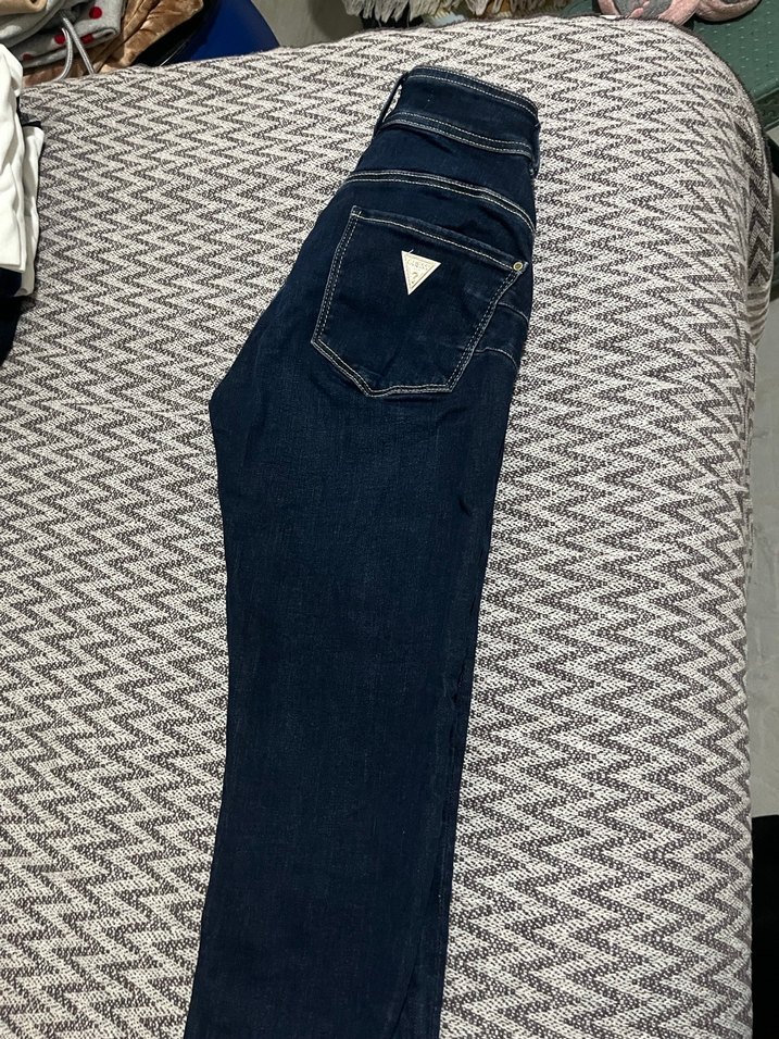 Kadın Lacivert Kot Pantolon - Görsel 2