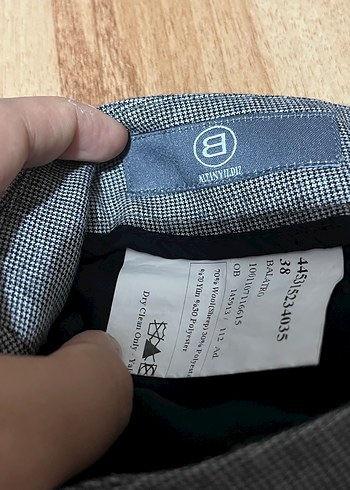 Gri Piliseli Midi Kot Etek - Görsel 5