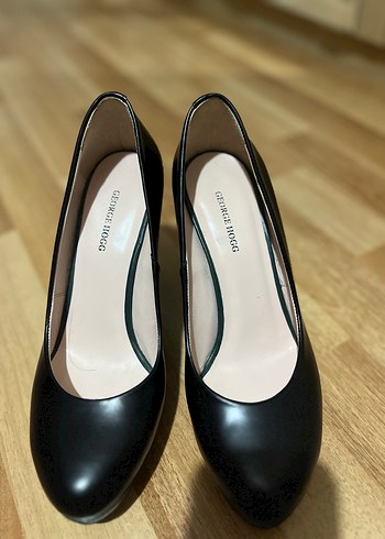 Kadın Siyah Platform Topuklu Stiletto - Görsel 5