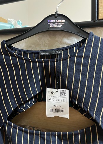 Çizgili, Uzun Kollu, Kadın Bluz - Görsel 3