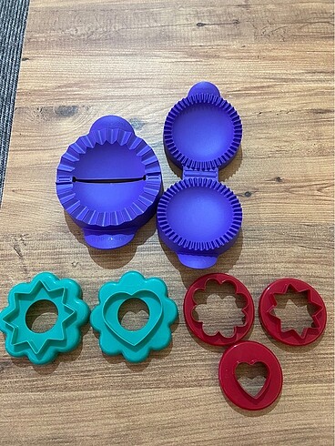 Tupperware pasta kurabiye seti