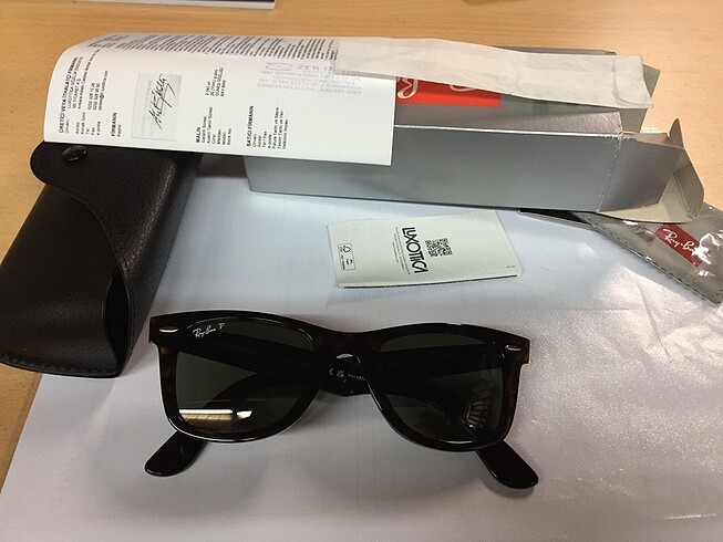 Ray ban polarize hand made wayfarer