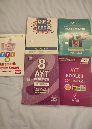 TYT-AYT Matematik ve Biyoloji Soru Bankalari - Görsel 2