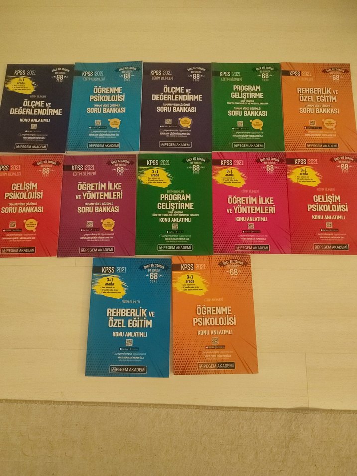 KPSS Soru Bankası Seti 12 Kitap - Görsel 2