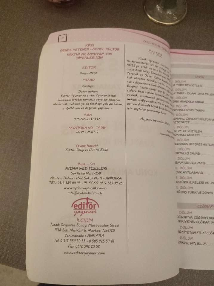 KPSS 2018 Lise ve Ön Lisans Konu Anlatımlı Kitap - Görsel 3