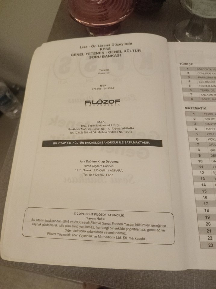 Tek Hedef Lise ve Ön Lisans Soru Bankası - Görsel 3