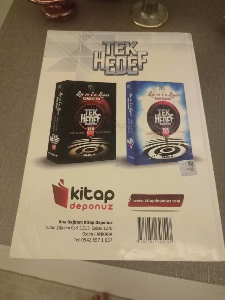 Tek Hedef Lise ve Ön Lisans Soru Bankası - Görsel 2