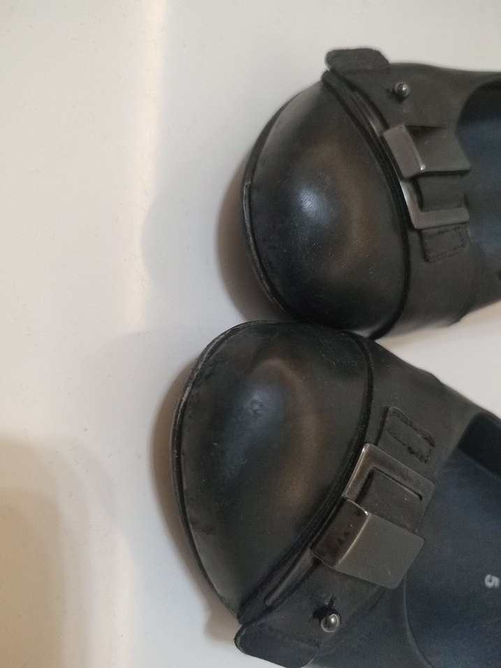 Siyah Tokalı Kadın Klasik Topuklu Ayakkabı - Görsel 4