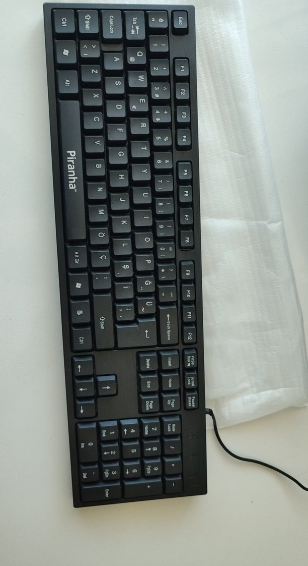 Piranha Siyah Kablolu Klavye - Görsel 5