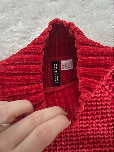 H&M Kırmızı kazak