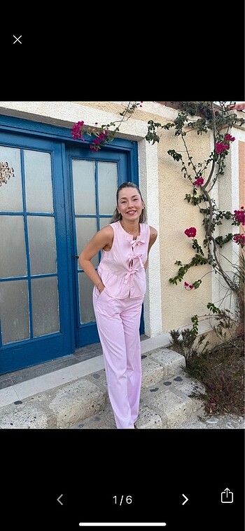 Pembe STRADIVARIUS takım