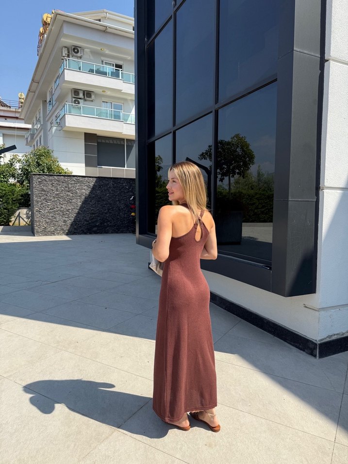 Mango uzun elbise - Görsel 2