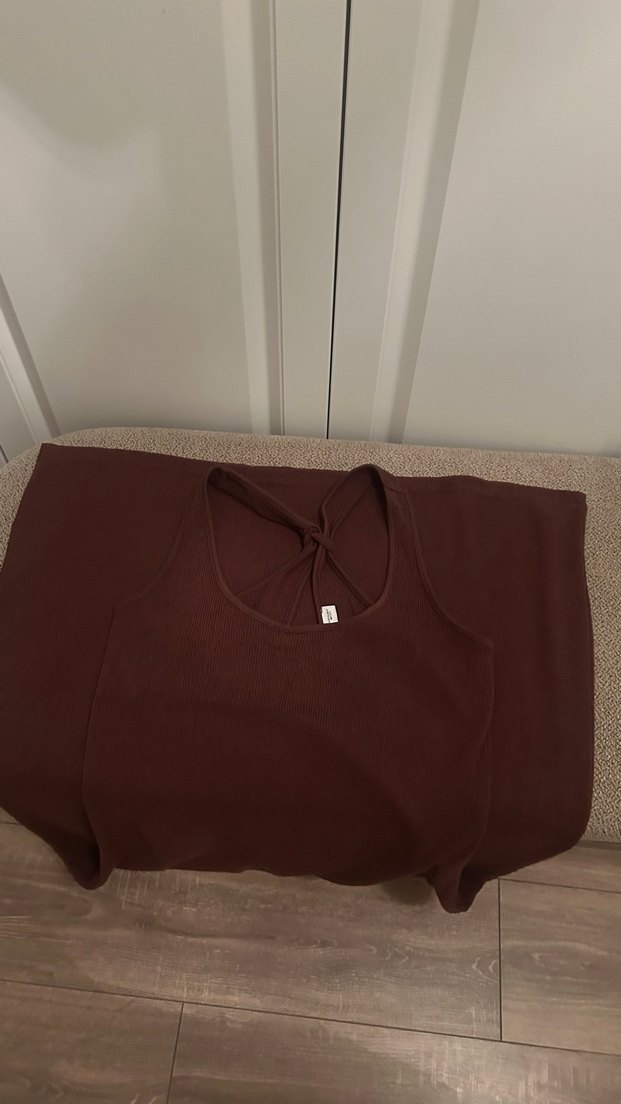 Mango uzun elbise - Görsel 4