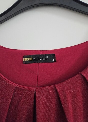 xl Beden bordo Renk Kadin Tesettür Elbise