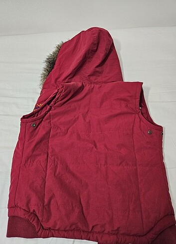 m Beden bordo Renk Kadin Yelek 
