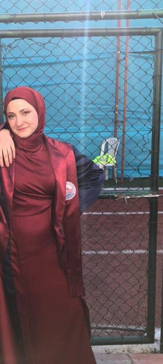 Bordo Uzun Boy Tesettür Mezuniyet Elbisesi - Görsel 2