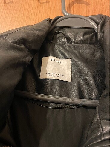 Bershka Deri şişme mont