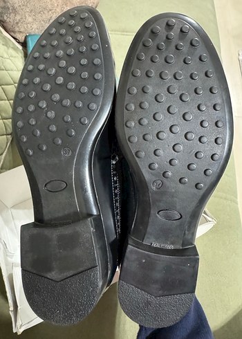 Siyah Klasik Ayakkabı Velcro Bağcıklı - Görsel 5