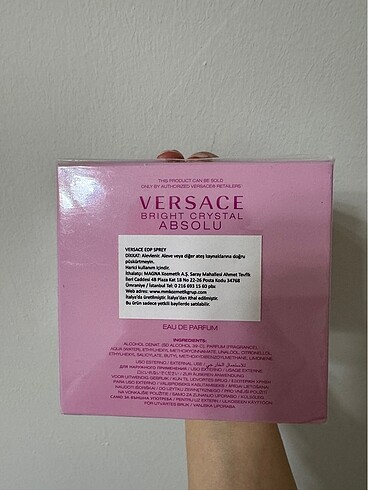 Beden Renk Orijinal #versace parfüm