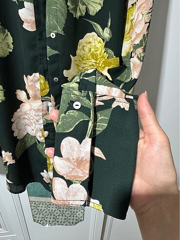 s Beden çeşitli Renk H&M çiçekli gömlek