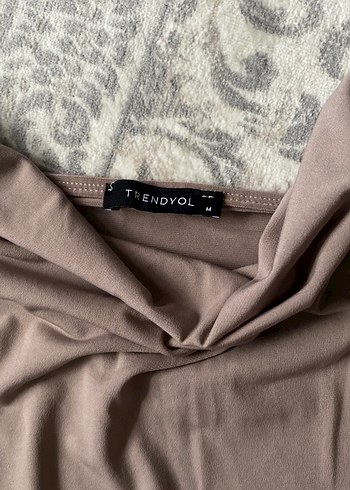 Bej V Yakalı Kolsuz Hemşirelik Bodysuit - Görsel 2