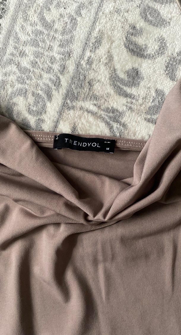 Bej V Yakalı Kolsuz Hemşirelik Bodysuit - Görsel 2