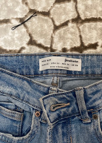 Gevşek Kesim Midi Mavi Kot Pantolon - Görsel 2