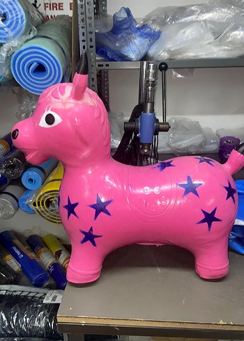 Pembe Yıldızlı Şişme Oyuncak