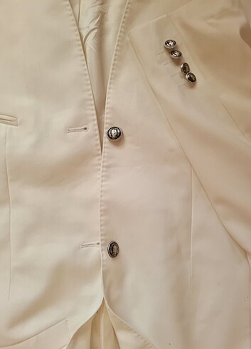 Zara Erkek beyaz ceket