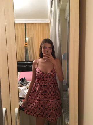 xs Beden pembe Renk Pembe elbise