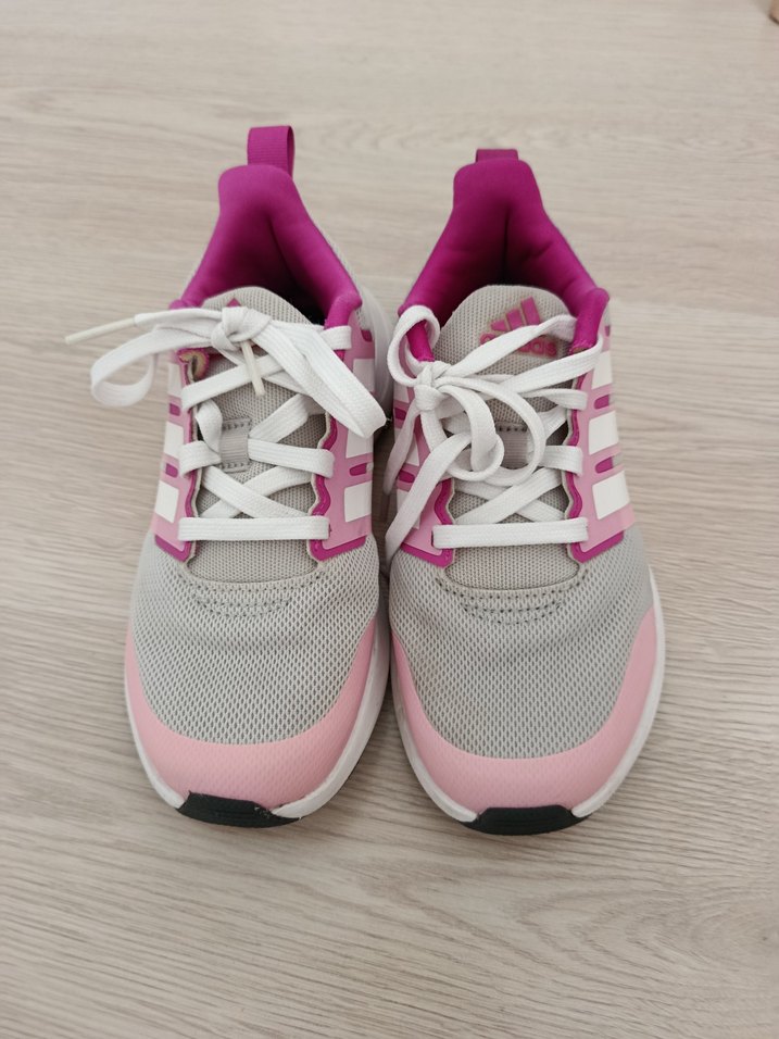 Kız Çocuk Pembe Bağcıklı Spor Ayakkabı - Görsel 2