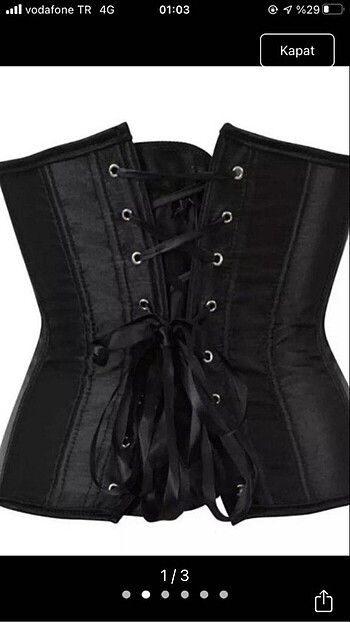 Diğer Victorian korse corset