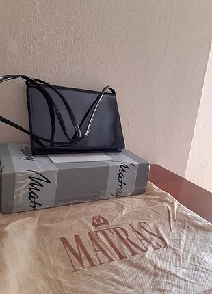 Matraş rugan siyah portföy çanta