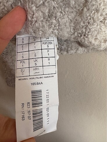s Beden çeşitli Renk Promod mohar yün karışımlı triko
