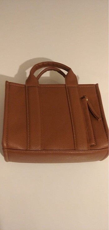 Stradivarius Suni deri mini tote çanta