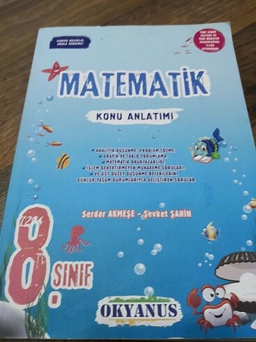 8.sınıf okyanus yayınları matematik 