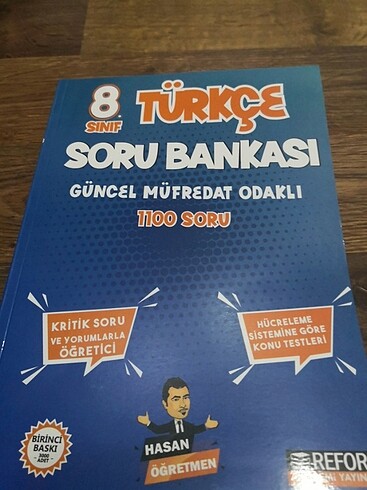 Reform akademi yayıncılık 8 sınıf Türkçe 