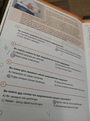  Beden Fenomen 5.sınıf paragraf 