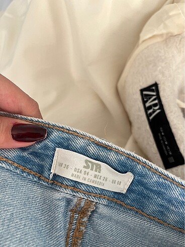 36 Beden mavi Renk Stradivarius Jean
