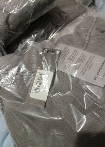 m Beden Gri Kapüşonlu Kadın Sweatshirt