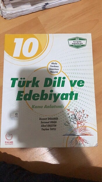 10. Sınıf Türk dili ve edebiyatı konu anlatımlı test kitabı