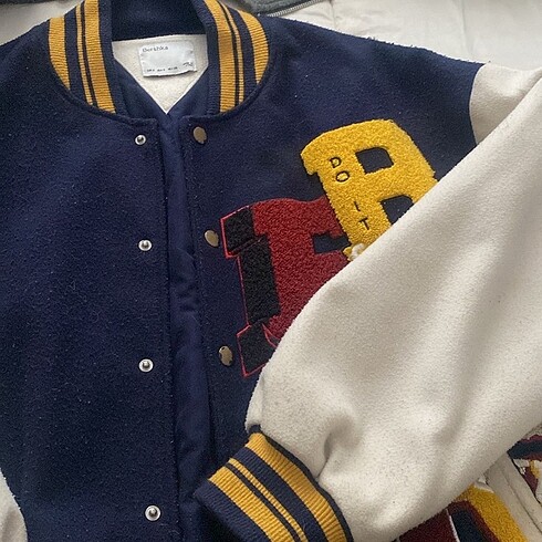 s Beden lacivert Renk Bershka Kolej Ceket